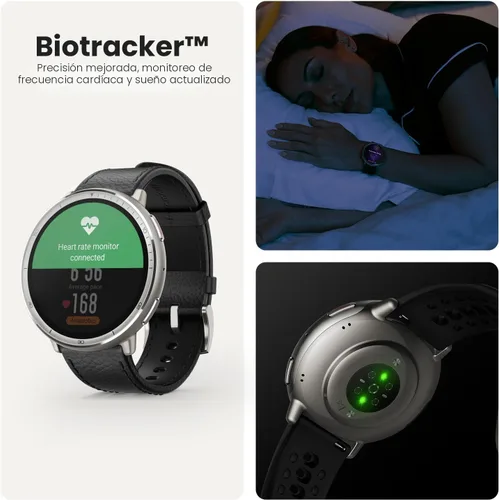 Vista 6 de Amazfit Reloj inteligente Active 2 Premium de 1.32 pulgadas, cristal