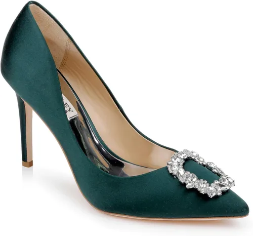Vista 11 de Badgley Mischka Tacones Cher para mujer - Tacones de mujer con tacones de aguja de stiletto de 3.75" Azul celeste