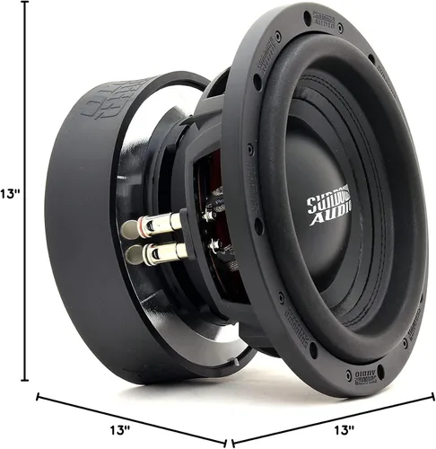 Vista 5 de Sundown Audio Subwoofer dual U-10 V2 D4 de 10 pulgadas, 1750 W, serie U de 4 ohmios