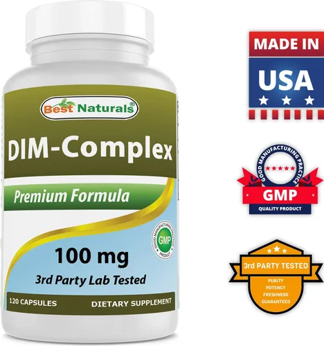 Vista 7 de D-glucarato de calcio 200 mg y suplemento DIM 100 mg