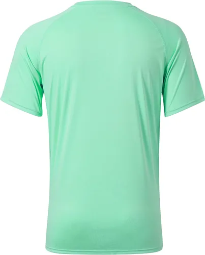 Vista 3 de Willit Camisa de protección solar UPF 50 para hombre camiseta de natación de manga corta SPF de secado rápido