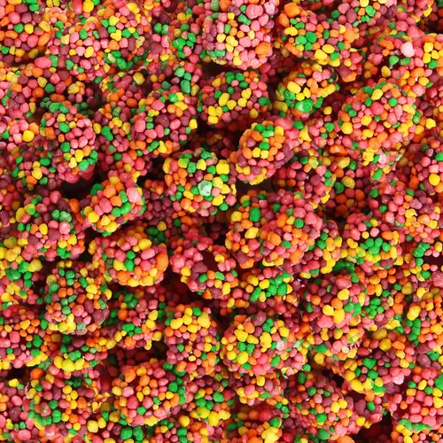 Vista 7 de Gummy Clusters Rainbow, paquete de 2 libras de gomitas a granel