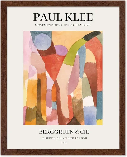 Vista 16 de Poster Master Póster vintage de Paul Klee – Impresión retro de cómicos – Arte de dibujo – Arte abstracto – Regalo para hombres y mujeres – Estilo-09