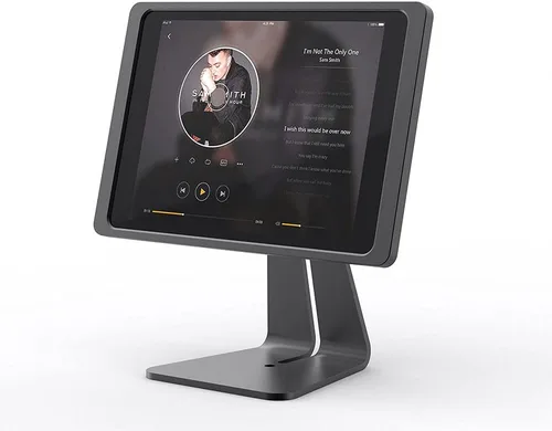 Vista 3 de Soporte magnético en el escritorio con funda de carga A6 para iPad mini (A17 Pro, A15 Bionic) de 8.3 pulgadas, forma clásica de L, base de metal