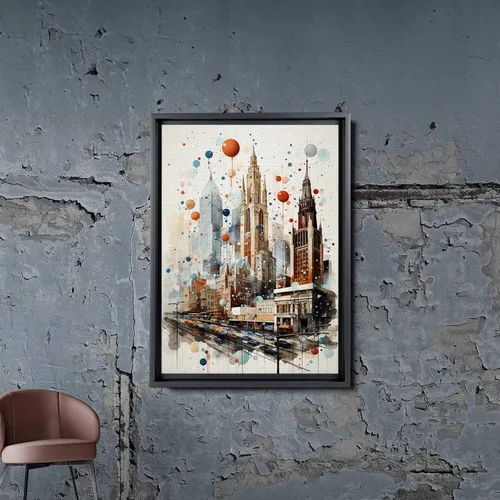 Vista 4 de USA Map, Canvas of US, Anniversary gift, travel map, Retirement gift, Canvas Wall Art, Wall Decor, dial, compass, atlas