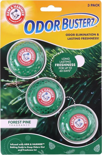 Vista 10 de Arm & Hammer Odor Busterz - Bolas desodorizantes de lavanda, ambientador y eliminador de olores, frescura de larga duración para el hogar, baño