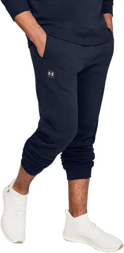 Vista 33 de Under Armour Rival - Pantalones de correr de forro polar para hombre (001) Negro / Blanco