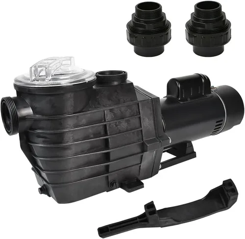 Vista 9 de Bomba de piscina enterrada de 2.5 HP, bomba de piscina con cable duro de doble voltaje de 115-230 V, alta velocidad de flujo de 9000 GPH, potente