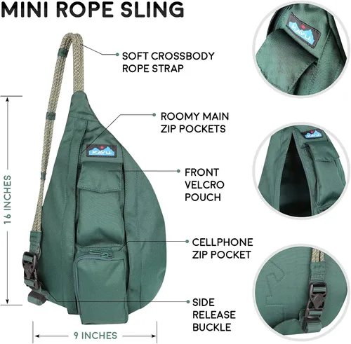 Vista 6 de KAVU - Mini bolsa de cuerda