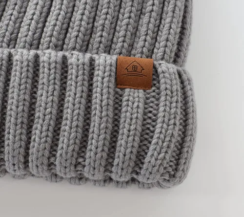 Vista 7 de Home Prefer Gorro de invierno para hombre, gorro de punto para mujer, con forro