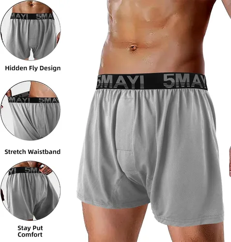 Vista 4 de 5Mayi Boxeadores de nailon para hombre