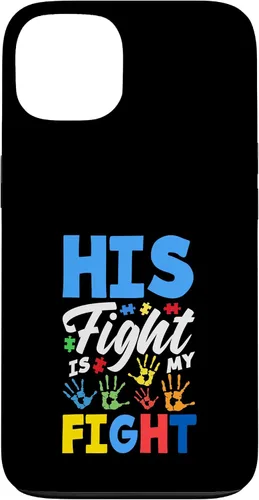 Vista 6 de His Fight is My Fight Autism Awareness Case for iPhone Air