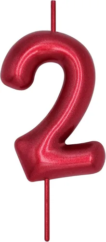 Vista 117 de DERVENTA Vela con números de 2.36 pulgadas, decoración perfecta para cumpleaños, brunch, postre, pastel, 1 pieza (número 0 rosa)