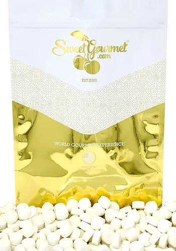 Vista 6 de SweetGourmet Pastillas de menta blanca Caramelos a granel de mentas de Canadá 1 libra