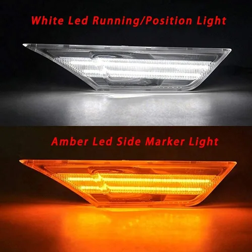 Vista 5 de Luces de posición NSLUMO delanteras de LED para Honda Civic OEM#H02551127N