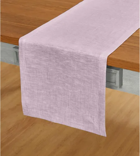 Vista 27 de Solino Home - Camino de mesa de lino natural claro, 14 x 36 pulgadas, Athena, para Acción de Gracias, Navidad, vacaciones, lavable a máquina