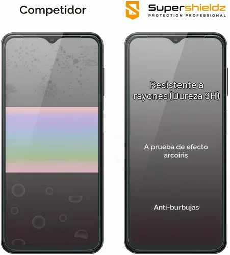 Vista 2 de Supershieldz Protector de pantalla de vidrio templado diseñado para Samsung Galaxy A14 5G, antiarañazos, sin burbujas