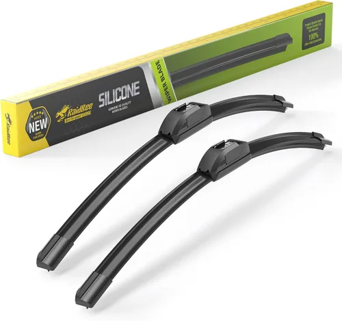 Vista 9 de Raidbee® Limpiaparabrisas de repuesto de 13 + 13 pulgadas para Jeep Wrangler 1999-2006 para todas las estaciones, calidad de equipo original