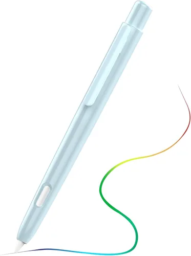 Vista 19 de Moko Funda protectora compatible con Apple Pencil Pro, Apple Pencil de 2ª generación, funda protectora retráctil para Apple Pencil con clip, funda