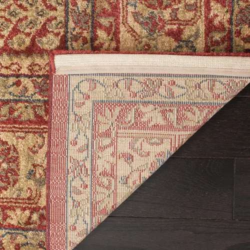 Vista 11 de SAFAVIEH Mahal Collection - Alfombra decorativa, 2.2 x 4 pies, azul marino y natural, diseño oriental tradicional, no desprende pelusa y de fácil