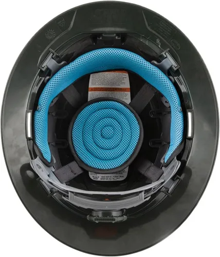 Vista 9 de Klein Tools KARBN Full Brim Vented Hard hat, Class C, Premium Comfort and Jobsite Protection