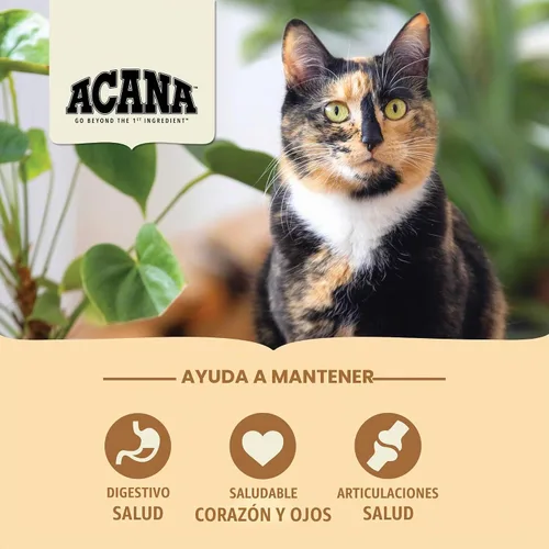 Vista 3 de ACANA Alimento seco para gatos Senior Entrée Pollo, pavo y pato Bolsa de 4