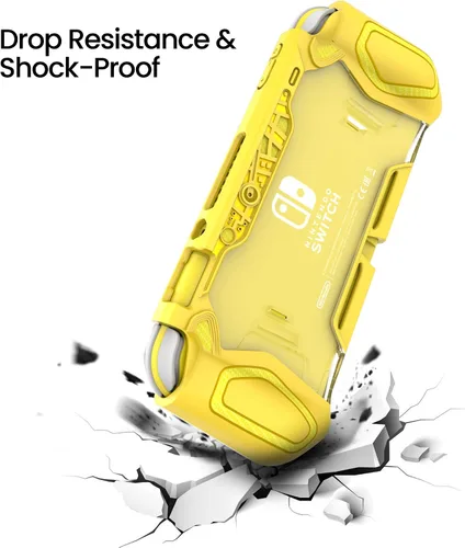 Vista 3 de Funda protectora Switch Lite para Nintendo, LeyuSmart para regalo diario (ergonómicoresistenteprotección completa), idea de regalo con protector