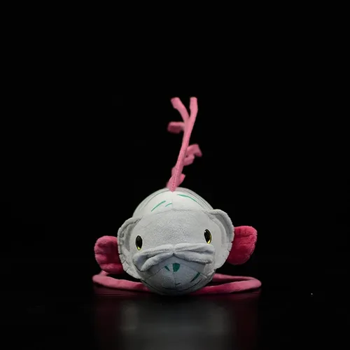 Vista 3 de lilizzhoumax Oarfish - Animal de peluche realista, animal abisal de simulación, peluche súper suave, juguetes para niños, juguete de figura