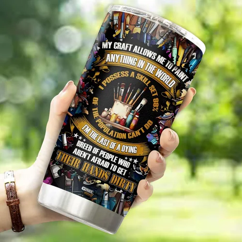 Vista 3 de Regalos personalizados para hombres, taza de viaje aislada de acero inoxidable de 20 onzas, taza de café, botella de agua, regalo para marido, hijo