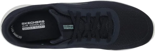 Vista 5 de Skechers Go Walk Joy-Ecstatic - Tenis para mujer, NegroBlanco