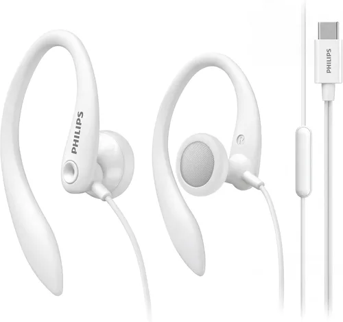 Vista 9 de PHILIPS SHS3200BK/37 Auriculares flexibles con gancho para la oreja, color negro