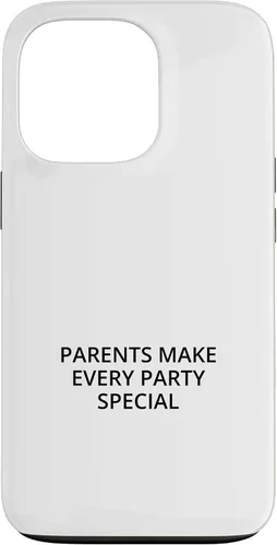 Vista 10 de iPhone 16 Parents make every party special Case