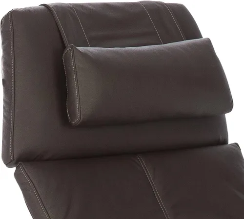 Vista 6 de Human Touch Perfect Chair PC-350 - Silla reclinable eléctrica de gravedad cero para adultos, piel de grano superior transpirable, soporte lumbar