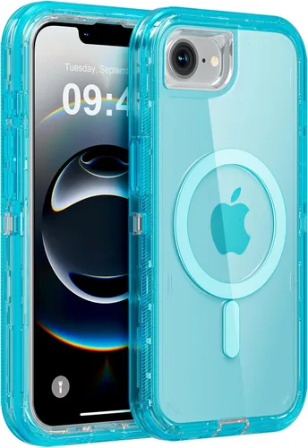 Vista 68 de Follaroma Funda para iPhone 11, Compatible con MagSafe, Fundas de Teléfono de Protección Resistente a Prueba de Golpes de Servicio Pesado