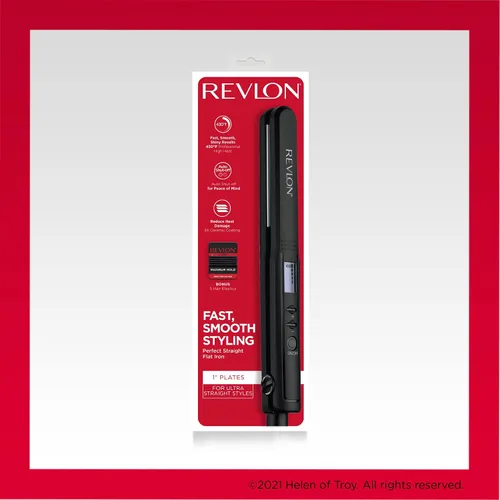 Vista 6 de REVLON Perfect Heat - Plancha plana digital de cerámica, 1 pulgada