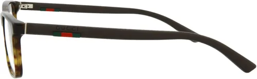 Vista 3 de Gucci Havana Brown - Gafas de diseñador transparentes para hombre