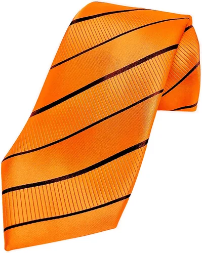 Vista 48 de Scott Allan - Corbatas de rayas para hombre - Corbata tejida para hombre