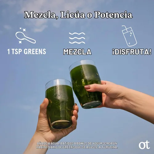 Vista 6 de Organic Traditions Polvo de algas Chlorella, fórmula de pared celular rota