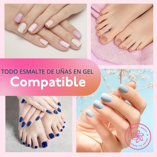 Vista 7 de Lámpara para las uñas con 4 ajustes de temporizador SUN2C 48 W LED UV de SUNUV, sensor para uñas de gel y el curado de las uñas del pie 4 Timer