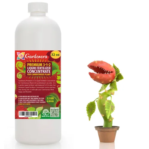 Vista 16 de GARDENERA Fertilizante Líquido Concentrado Multiusos Premium 3-1-2 para Todas las Plantas y Flores de Interior - Promueve el Crecimiento de Biomasa