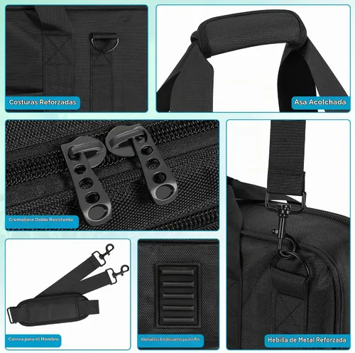 Vista 7 de IBVIVIC - Funda para controlador de DJ, compatible con DDJ-REV1/DDJ SR/SR2 Fits Denon MC4000/Numark Mixtrack Pro FX/NVII/Mixstream Pro+/Mixstream