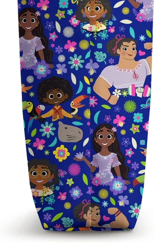 Vista 3 de Disney Encanto Mirabel Isabela Luisa Antonio - Bolsa de mano con impresión Blanco 16 pulgadas