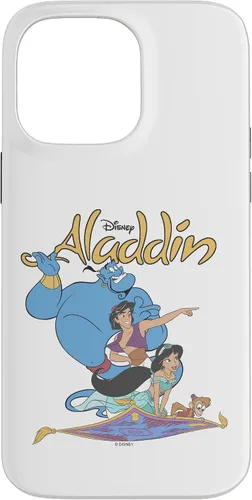 Vista 21 de Funda mágica para iPhone 16 Disney Aladdin Group Shot