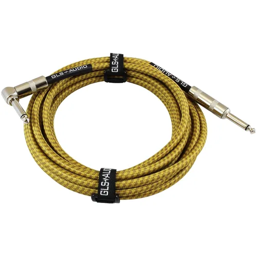 Vista 14 de GLS Audio Cable de instrumento – Cable de amplificador para bajo y guitarra eléctrica – Cable recto a recto para instrumentos de 1/4 de pulgada