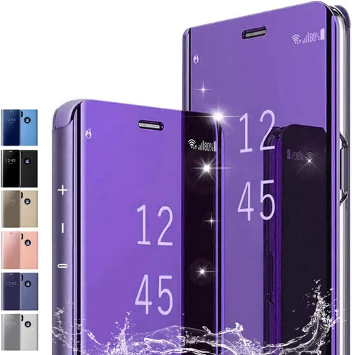 Vista 13 de Funda para Xiaomi Poco X3, con función atril, para Xiaomi Poco X3, funda protectora transparente translúcida para Xiaomi Poco X3, color negro