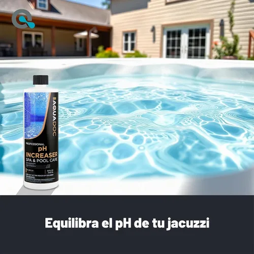 Vista 2 de AquaDoc Spa - Aumento de pH para el equilibrio del agua de la bañera de hidromasaje, 32 onzas