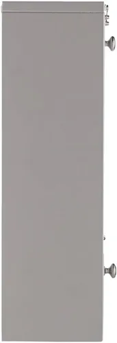 Vista 7 de SEI Furniture Benwick - Escritorio para laptop con montaje en pared, estilo universal, color gris