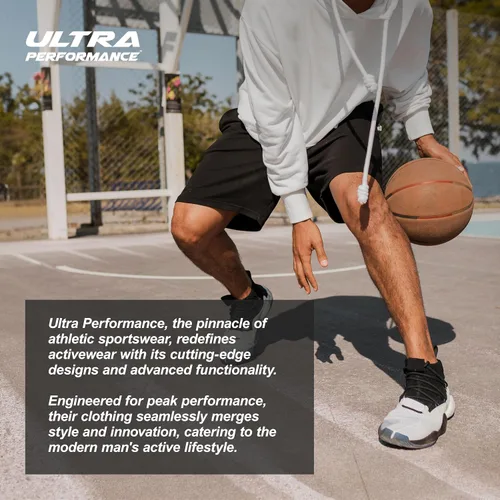 Vista 6 de Ultra Performance Paquete de 5 pantalones cortos para hombre, pantalones cortos atléticos de gimnasio, pantalones cortos de baloncesto para hombres