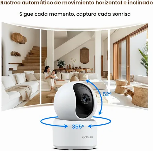 Vista 4 de GALAYOU Cámaras interiores de doble banda 5G y 2.4G para seguridad