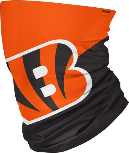 Vista 173 de FOCO NFL unisex-adult Nfl Team Logo Neck Gaiter Multiuse Mini impresión del color del equipo.